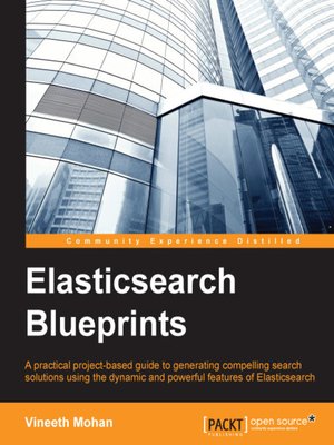 cover image of Elasticsearch Blueprints